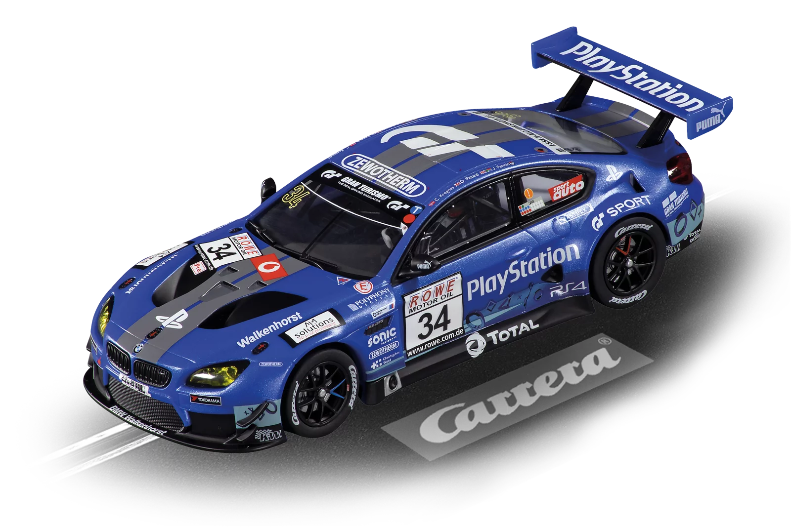 carrera-evolution-bmw-m6-gt3-slotcar-1-32-walkenhorst-no-34 image 1