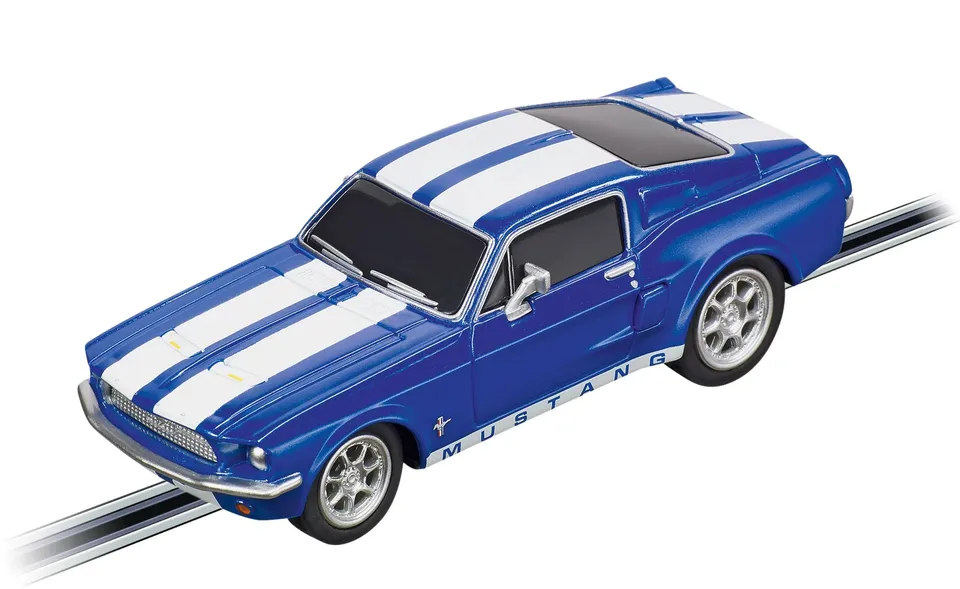 carrera-digital-132-ford-mustang-67-slotcar-racing-blue image 1