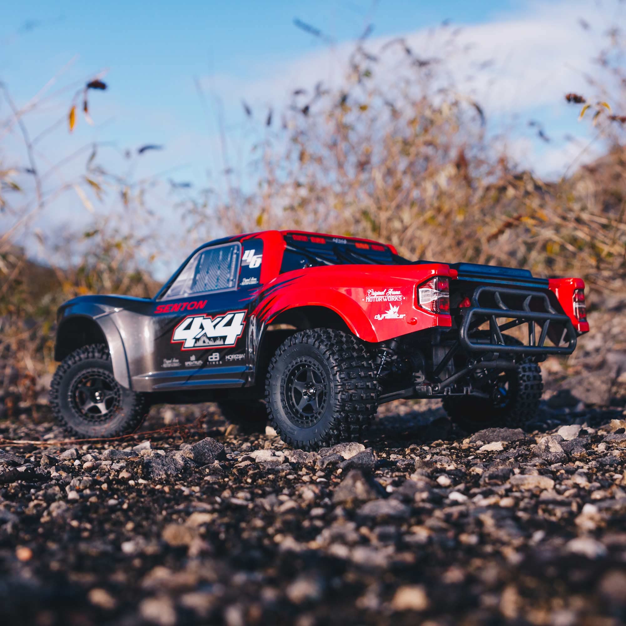 arrma-senton-4x4-mega-short-course-truck-rc-auto-1-10-brushed-rot image 4
