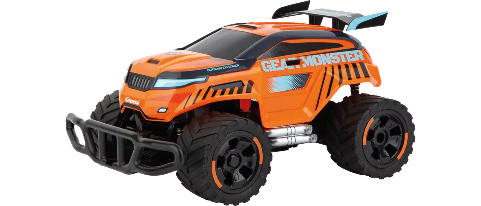 carrera-action-gear-monster-3-0-rc-auto-orange-2-4-ghz image 1
