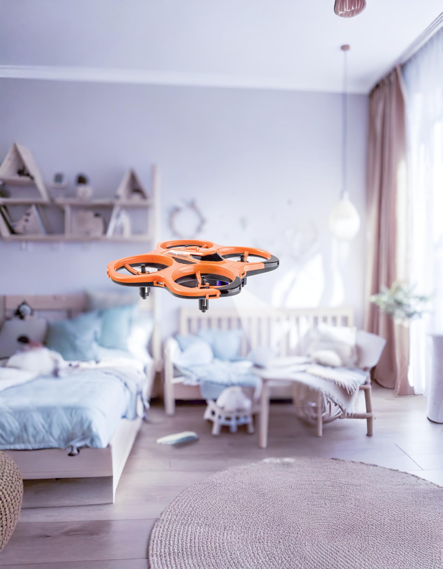 carson-cyber-drone-quadcopter-orange-rtf-flip-led image 4