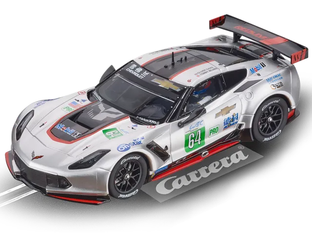 carrera-digital-132-chevrolet-corvette-c7-r-no-64-slotcar-1-32-silber image 1