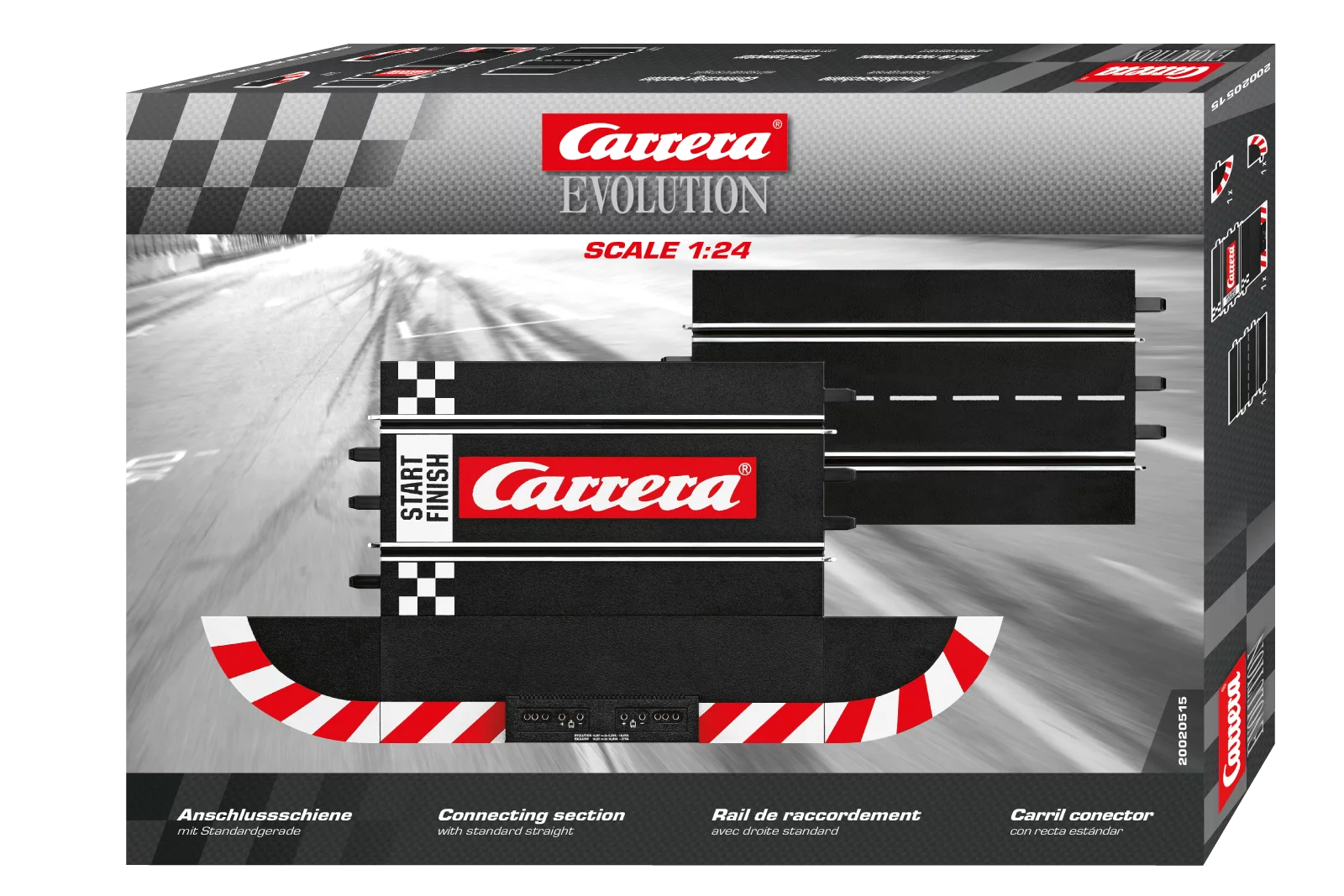 carrera-evolution-anschlussst-ck-standardgerade-set image 2