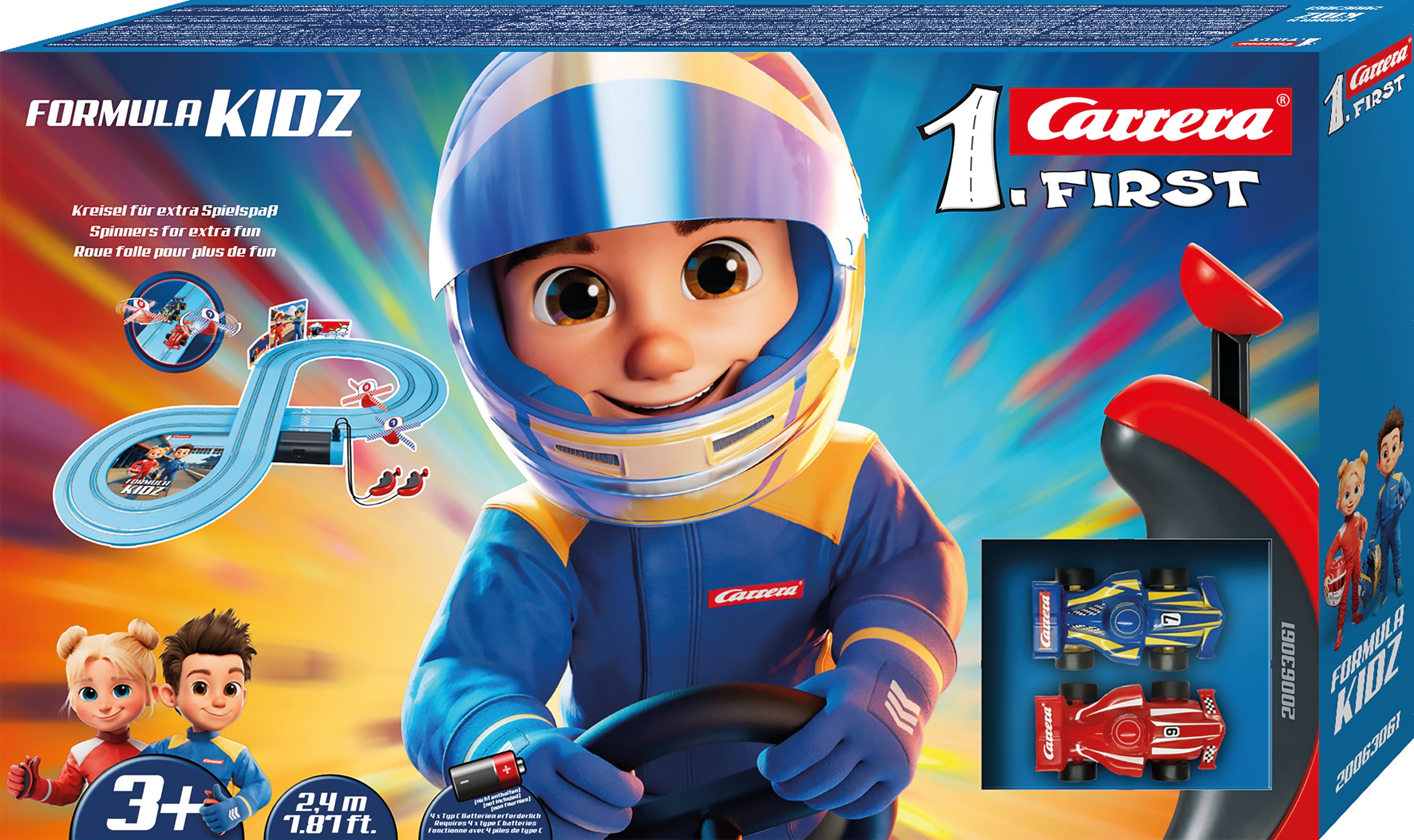 carrera-formula-kidz-rennbahn-set-f-r-kleinkinder image 1