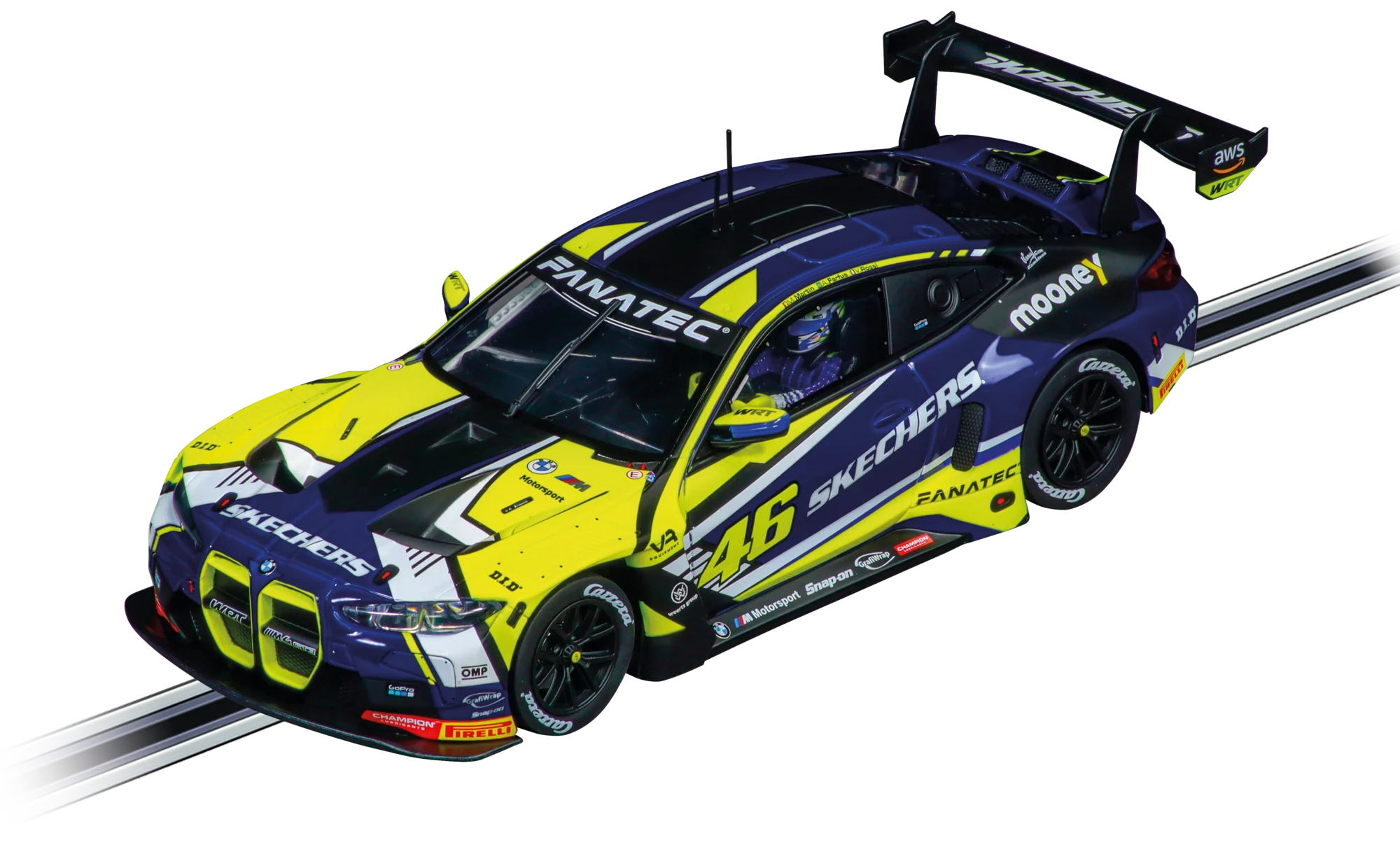 carrera-digital-124-bmw-m4-gt3-rossi-no-46-slotcar-1-24 image 1