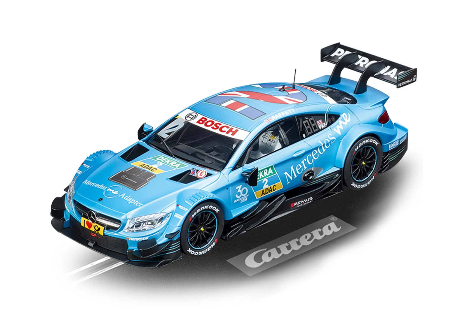 carrera-digital-132-mercedes-amg-c-63-dtm-paffett-no-2-slotcar image 1
