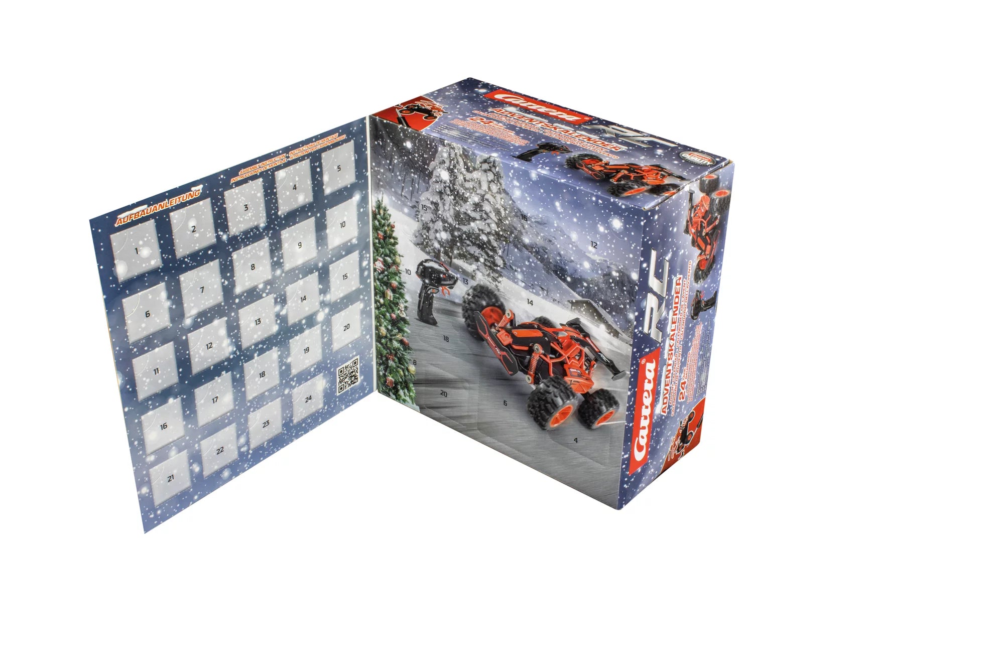 carrera-rc-buggy-adventskalender-2-0-rc-auto-1-18-rot-schwarz image 2