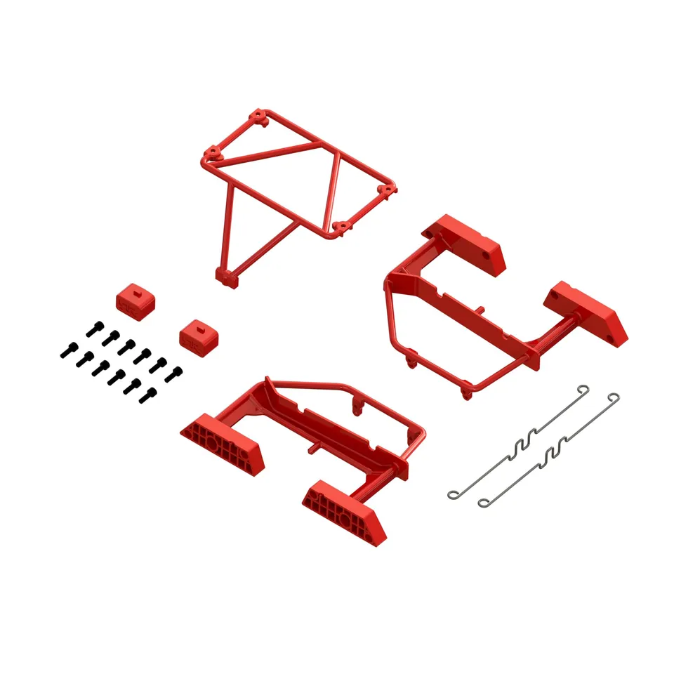 arrma-grom-desert-truck-body-roll-cage-set-rot image 1