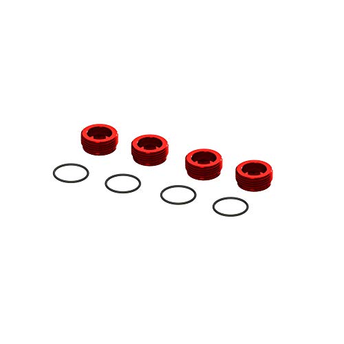 arrma-kraton-alu-radmutter-rot-set-4-st-ck-mit-o-ring image 2