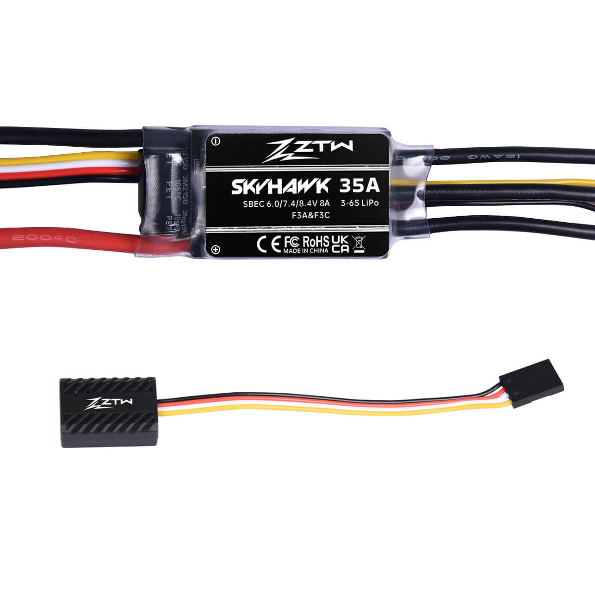 ztw-skyhawk-35a-regler-3-6s-sbec-heli-alu-geh-use image 8
