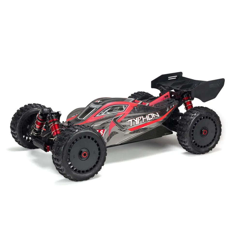 arrma-typhon-6s-v5-blx-buggy-1-8-4wd-rtr-schwarz-rot image 1