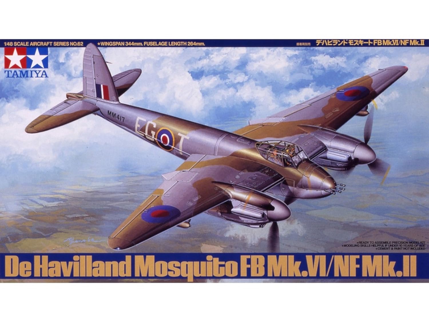 tamiya-61062-mosquito-fb-mk-vi-modellbausatz-1-48 image 8