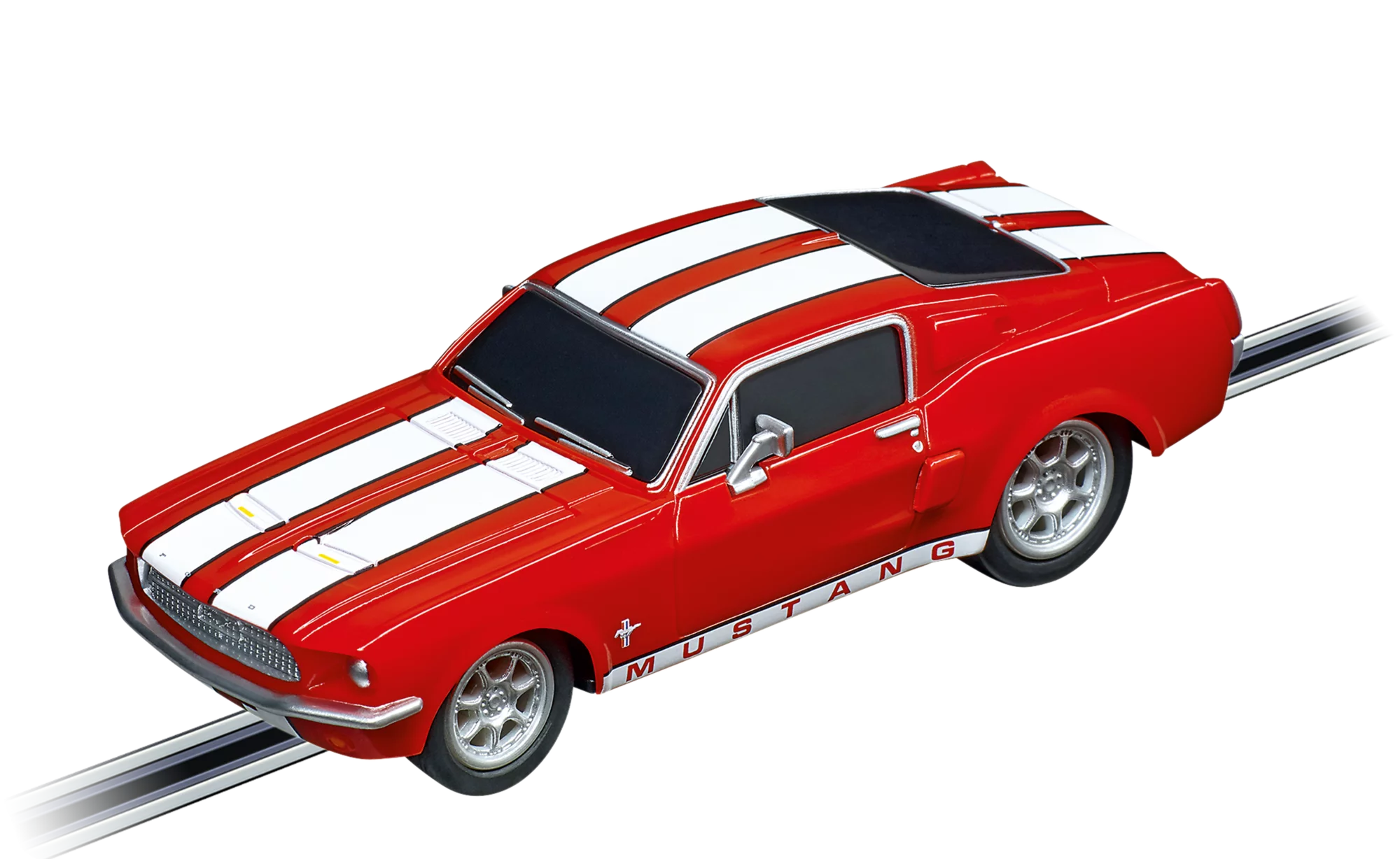 carrera-go-ford-mustang-67-slotcar-racing-rot-1-43 image 1