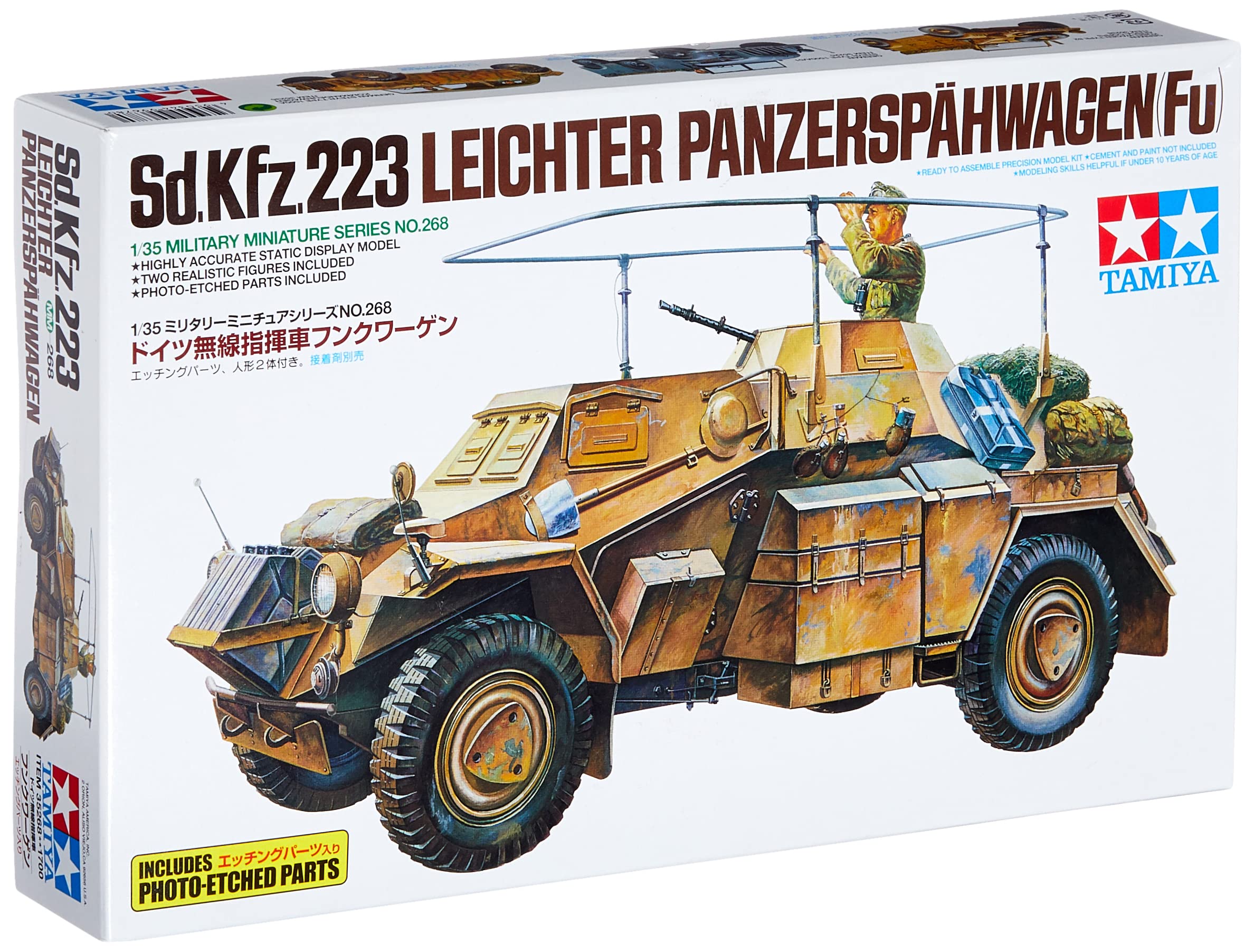 tamiya-35268-sd-kfz-223-sp-hpanzer-modellbausatz-1-35 image 1