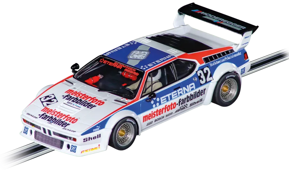 carrera-bmw-m1-procar-no-32-slotcar-1-24-mit-bremslicht image 1