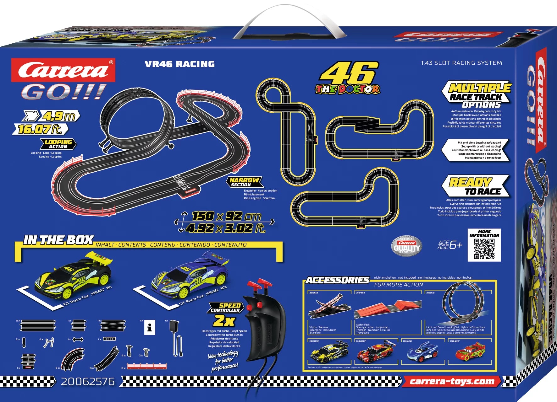 carrera-go-vr46-ultimate-racing-rennbahn-set-gt image 2