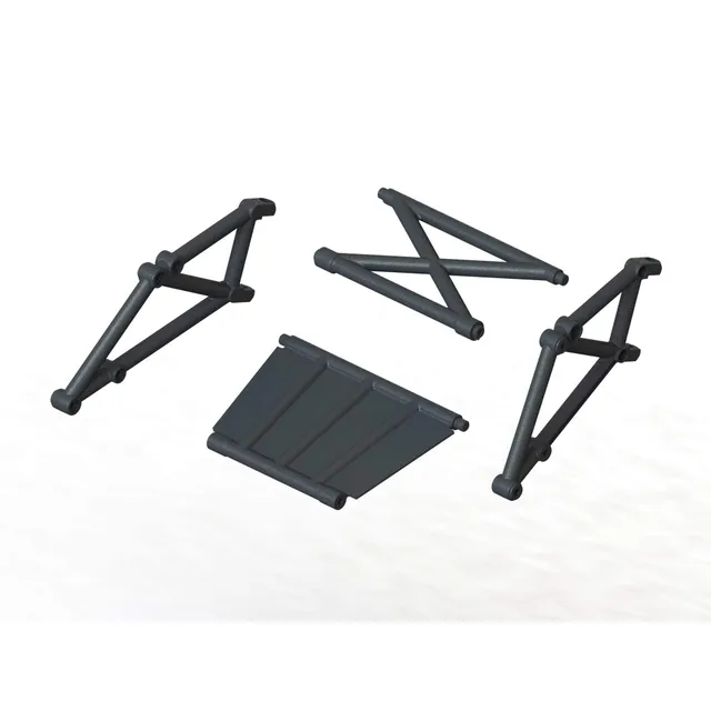 arrma-kraton-hecksto-stange-bumper-rahmen-set-kunststoff image 1