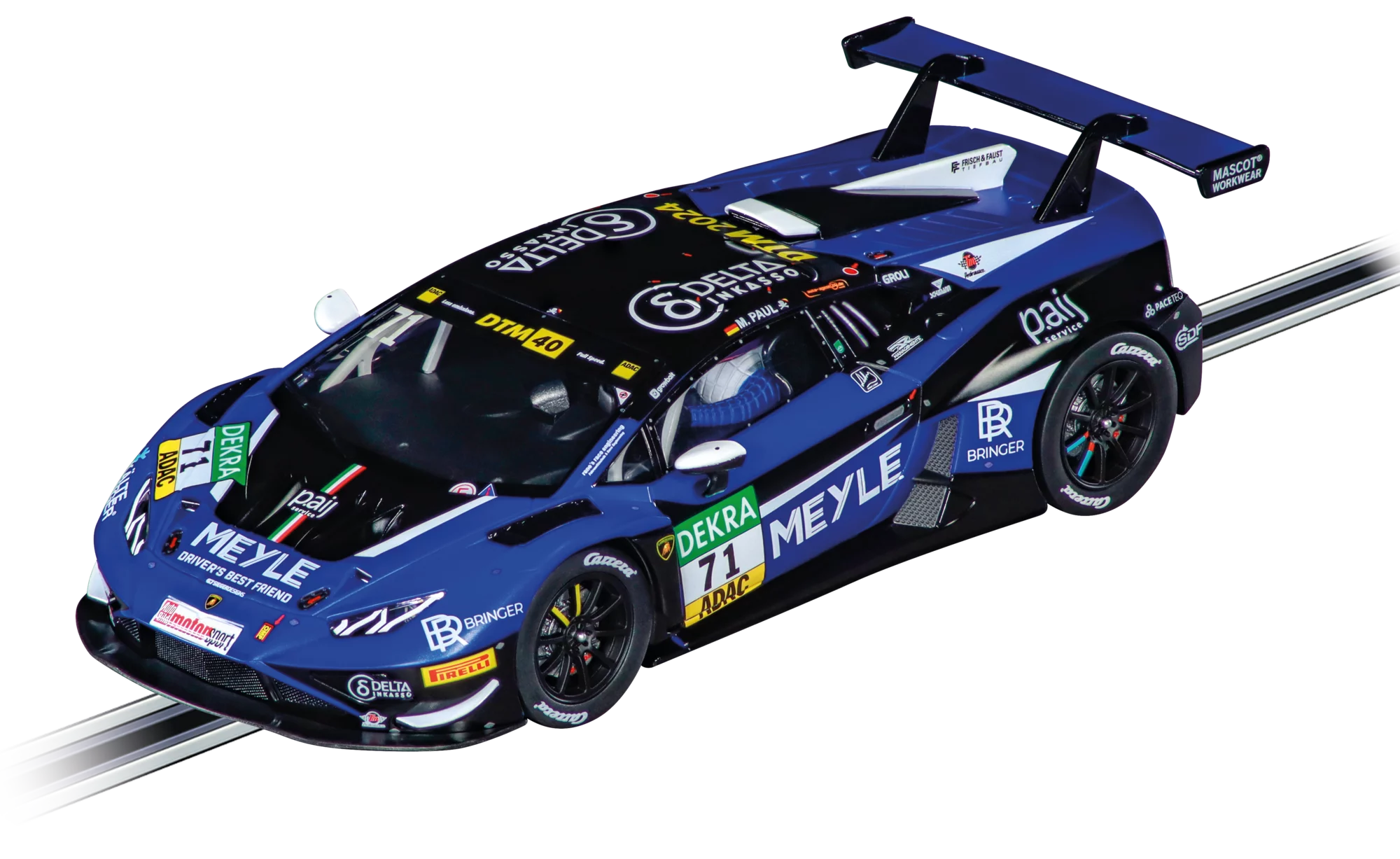 carrera-digital-132-lamborghini-hurac-n-evo2-slotcar-no-71-dtm image 1