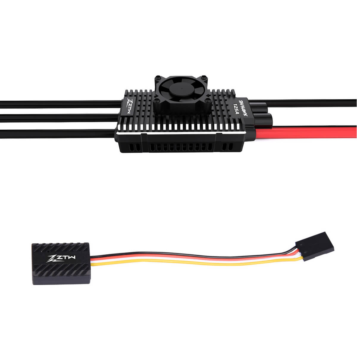 ztw-skyhawk-125a-esc-regler-3-8s-sbec-helikopter-ohne-stecker image 6