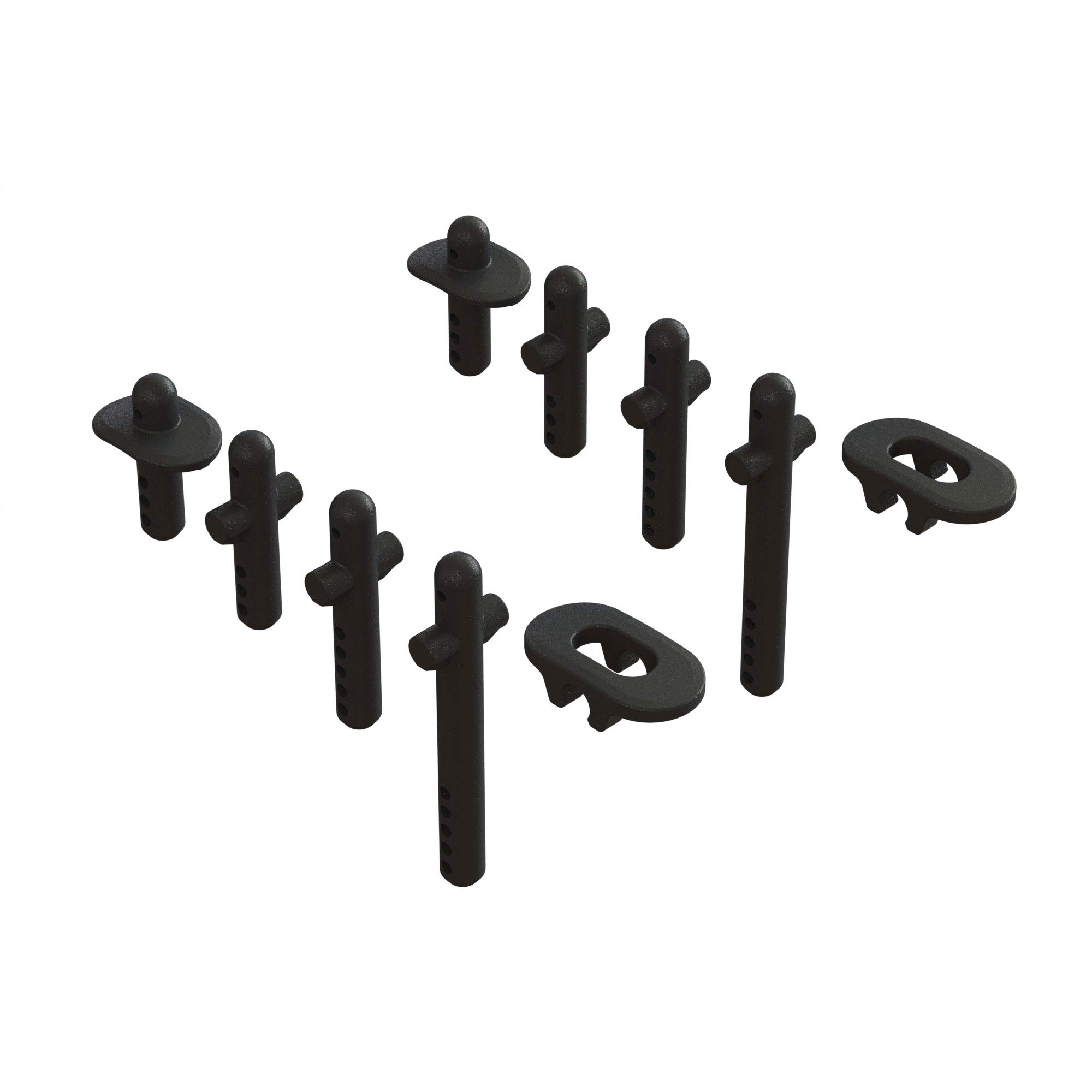 arrma-kraton-body-pfosten-set-karosseriehalter-rc-ersatzteil image 1