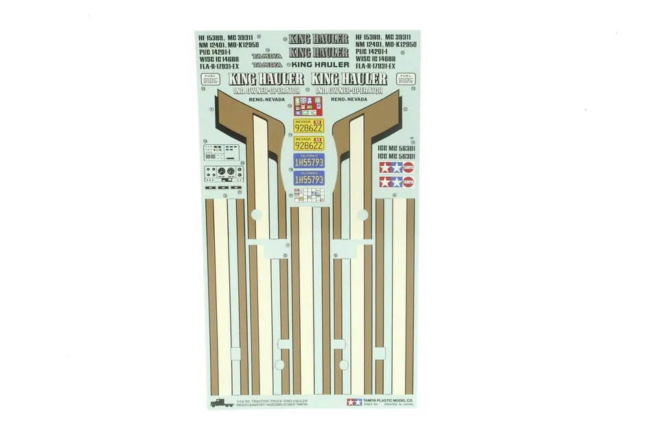 tamiya-king-hauler-aufkleber-truck-decals-ersatz image 1