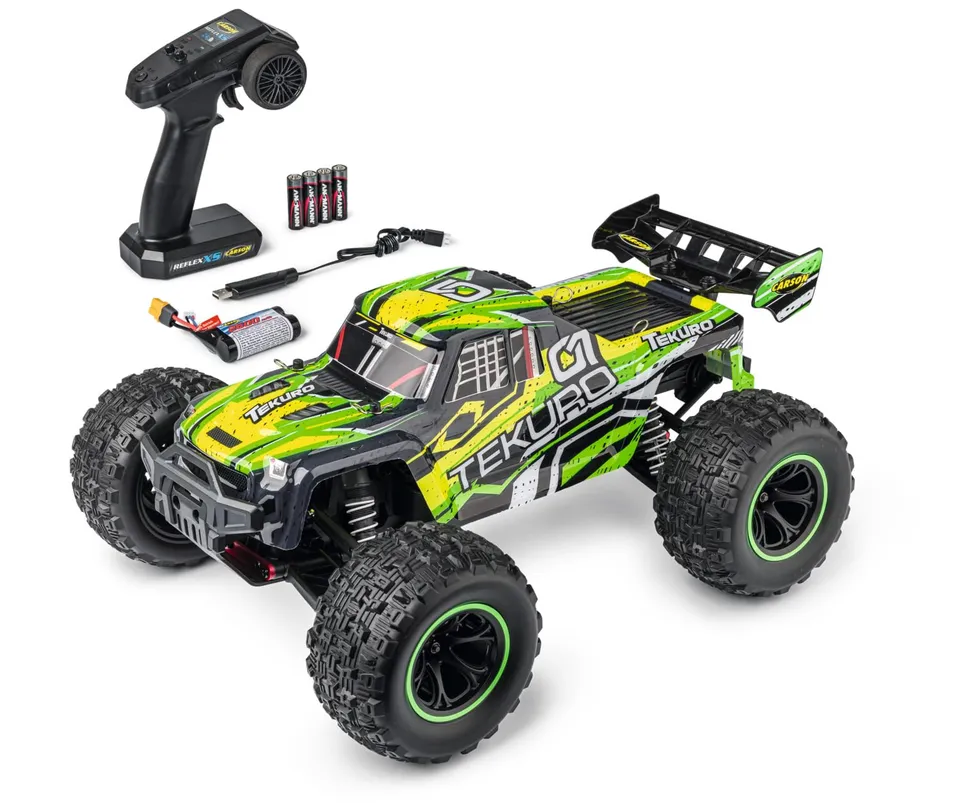 carson-xs-tekuro-1-10-buggy-rtr-4wd-40km-h-gr-n image 1