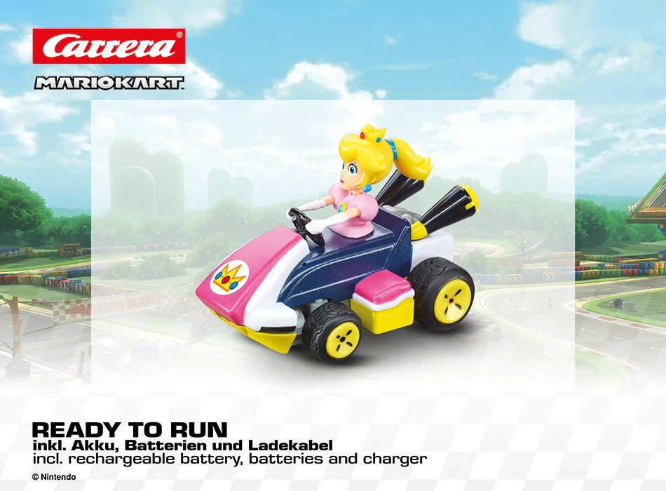 carrera-mario-kart-mini-rc-peach-2-4ghz-6-2cm-fernauto image 5