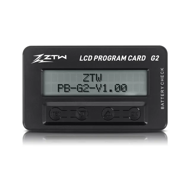ztw-lcd-program-card-g2-programmierkarte-servo-tester-voltmeter image 1