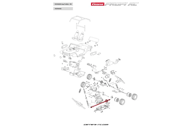 carrera-profi-rc-metall-zahnr-der-ersatzteil-2x-mit-kugellager image 1