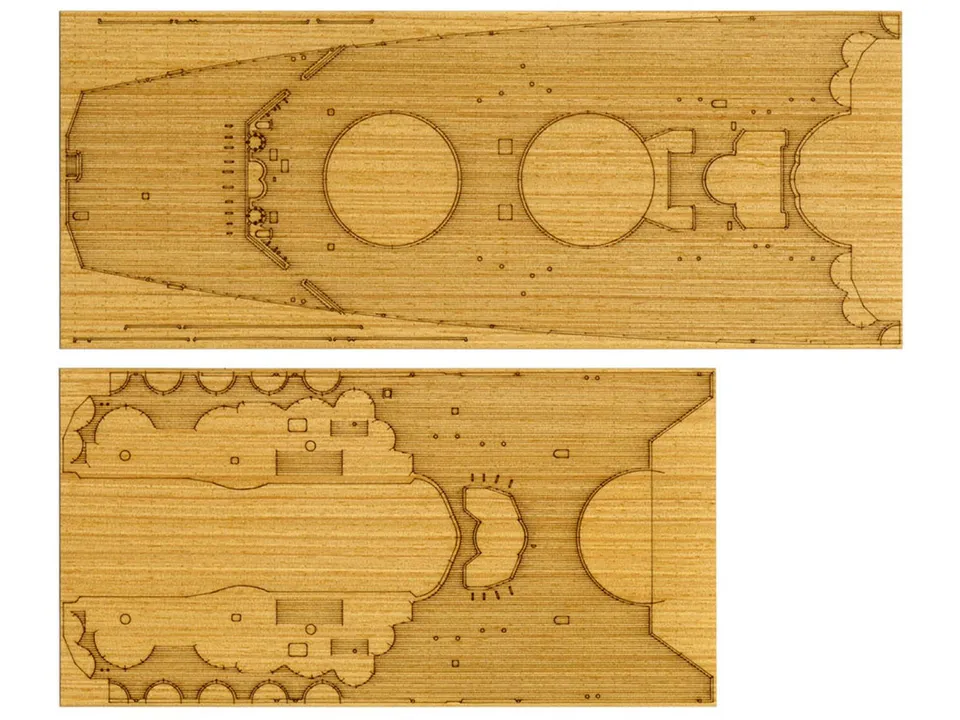 tamiya-12645-yamato-holz-deck-dekor-1-350-schiffsmodell-zubeh-r image 1