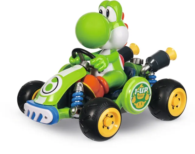 carrera-mario-kart-world-yoshi-rc-auto-1-18-2-4-ghz image 1