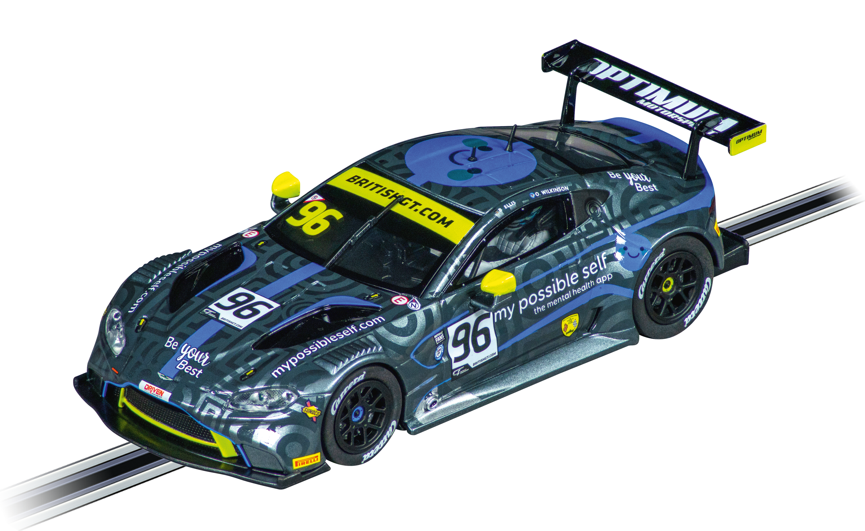 carrera-digital-132-aston-martin-vantage-gte-optimum-slotcar-1-32 image 1