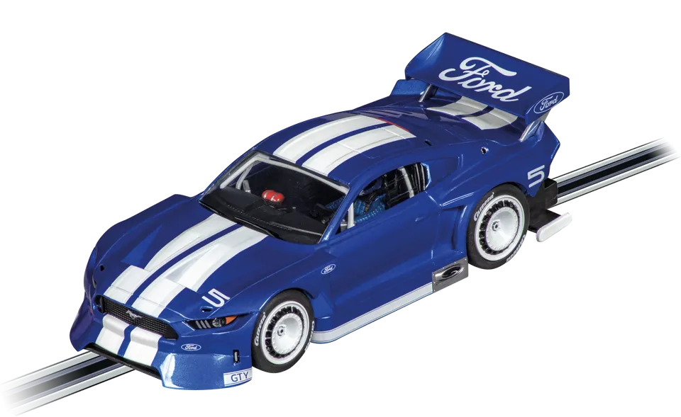 carrera-ford-mustang-gty-no-5-slotcar-1-32-mit-licht image 1