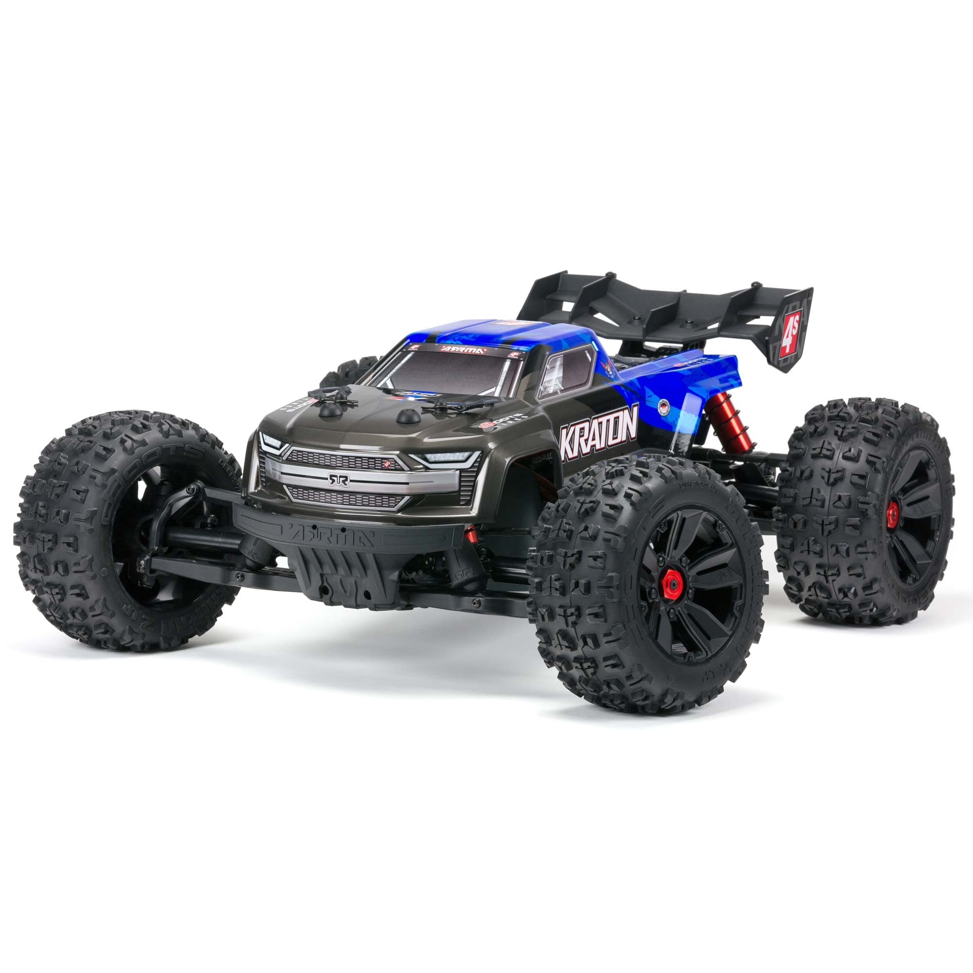 arrma-kraton-4s-blx-1-10-brushless-truck-rtr-schwarz-blau image 1