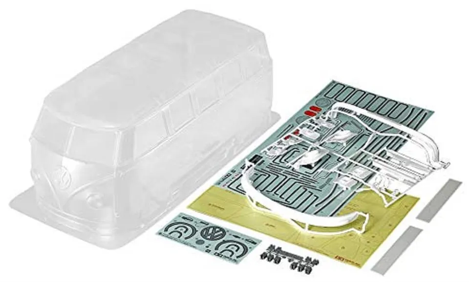tamiya-vw-bus-type-2-t1-karosserie-satz-rc-zubeh-r image 1