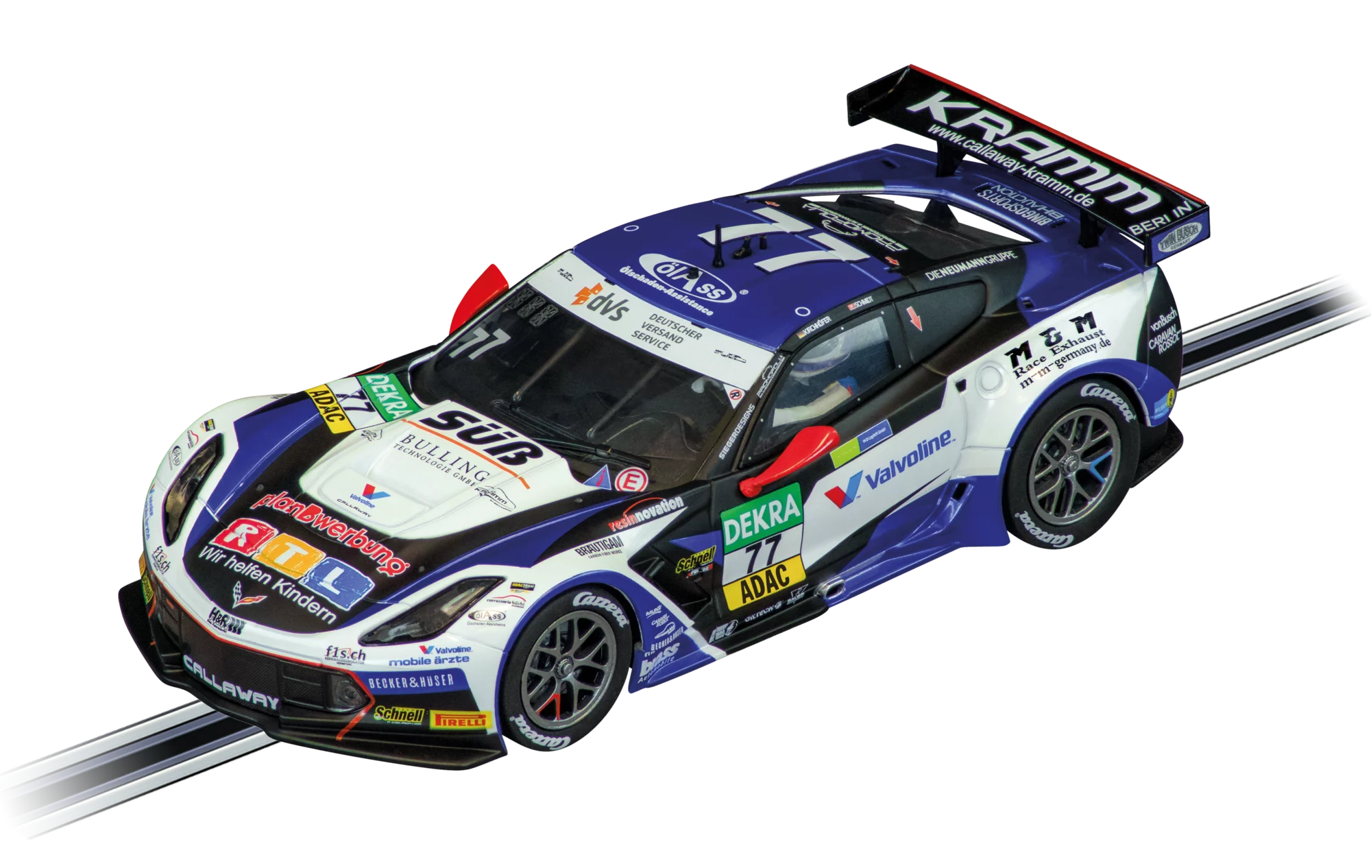 carrera-digital-132-corvette-c7-gt3-r-slotcar-no-77-1-32 image 1