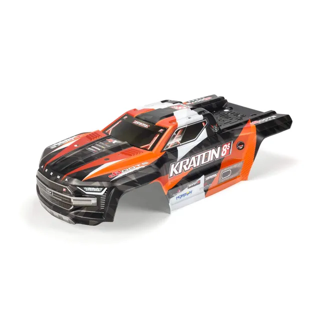 arrma-kraton-8s-karosserie-orange-ara409007-body image 1