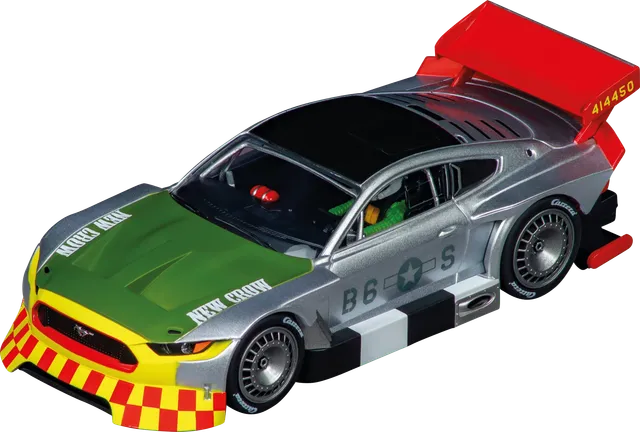 carrera-evolution-ford-mustang-gty-slotcar-new-crow-1-32-mit-licht image 1