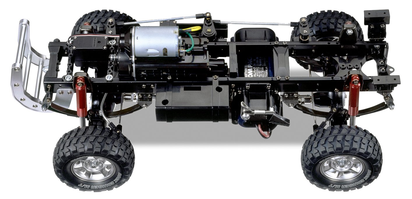 tamiya-ford-f-350-highlift-1-10-rc-truck-bausatz-3-gang-58372 image 2