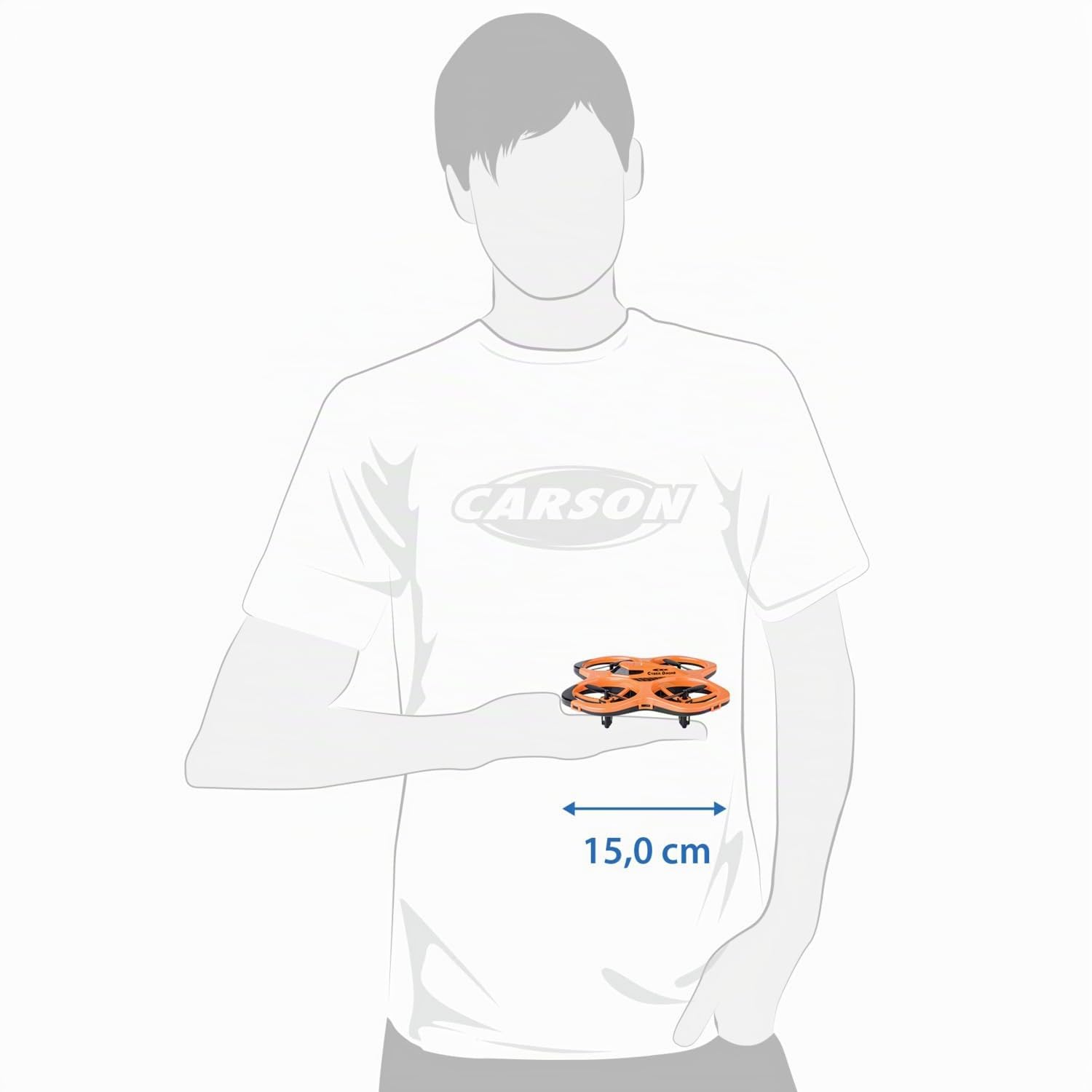 carson-cyber-drone-quadcopter-orange-rtf-flip-led image 5