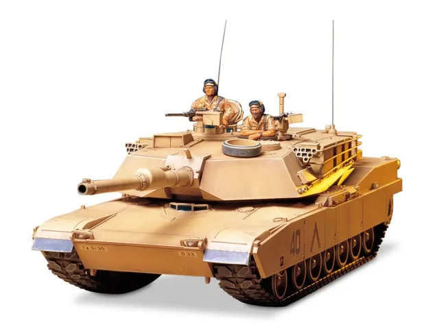 tamiya-35156-m1a1-abrams-kampfpanzer-modellbausatz-1-35 image 1