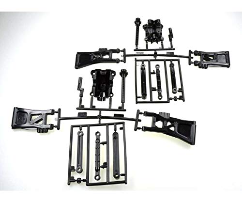 tamiya-tt02b-c-teile-querlenker-karosserie-halter-schwarz-ersatz image 2