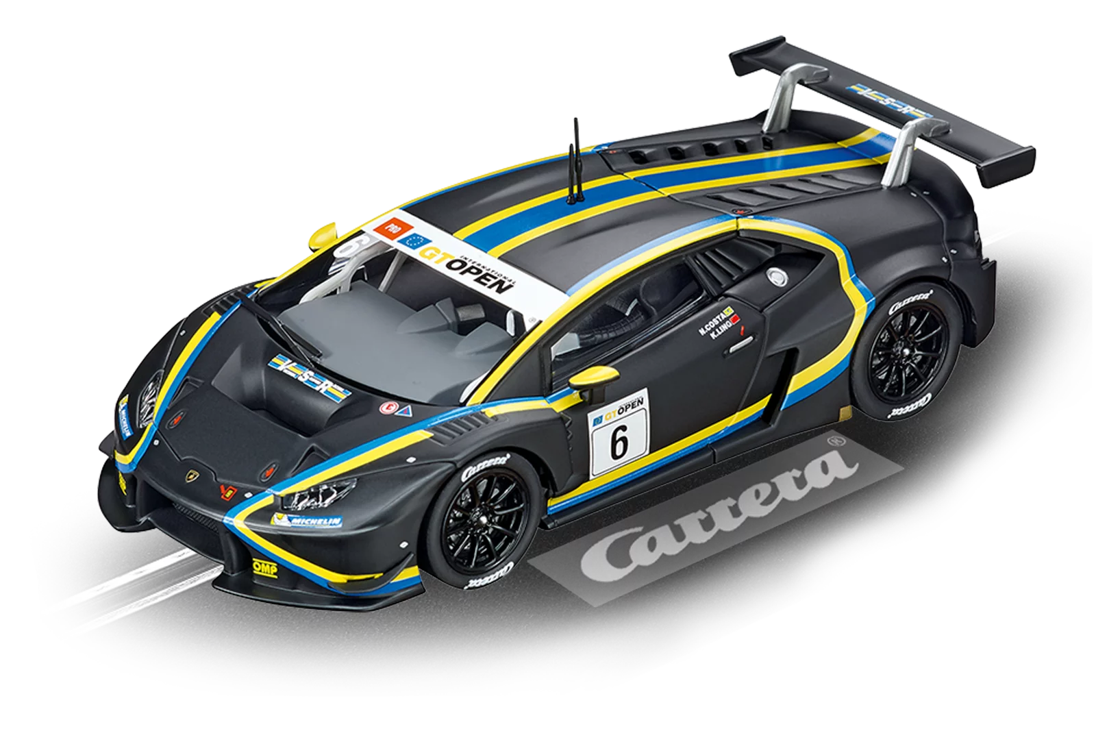 carrera-digital-132-lamborghini-hurac-n-gt3-sospiri-no-6-slotcar image 1