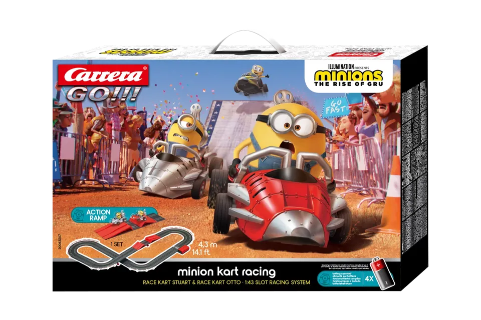 carrera-digital-132-minion-kart-racing-rennbahn-4-3-m image 1