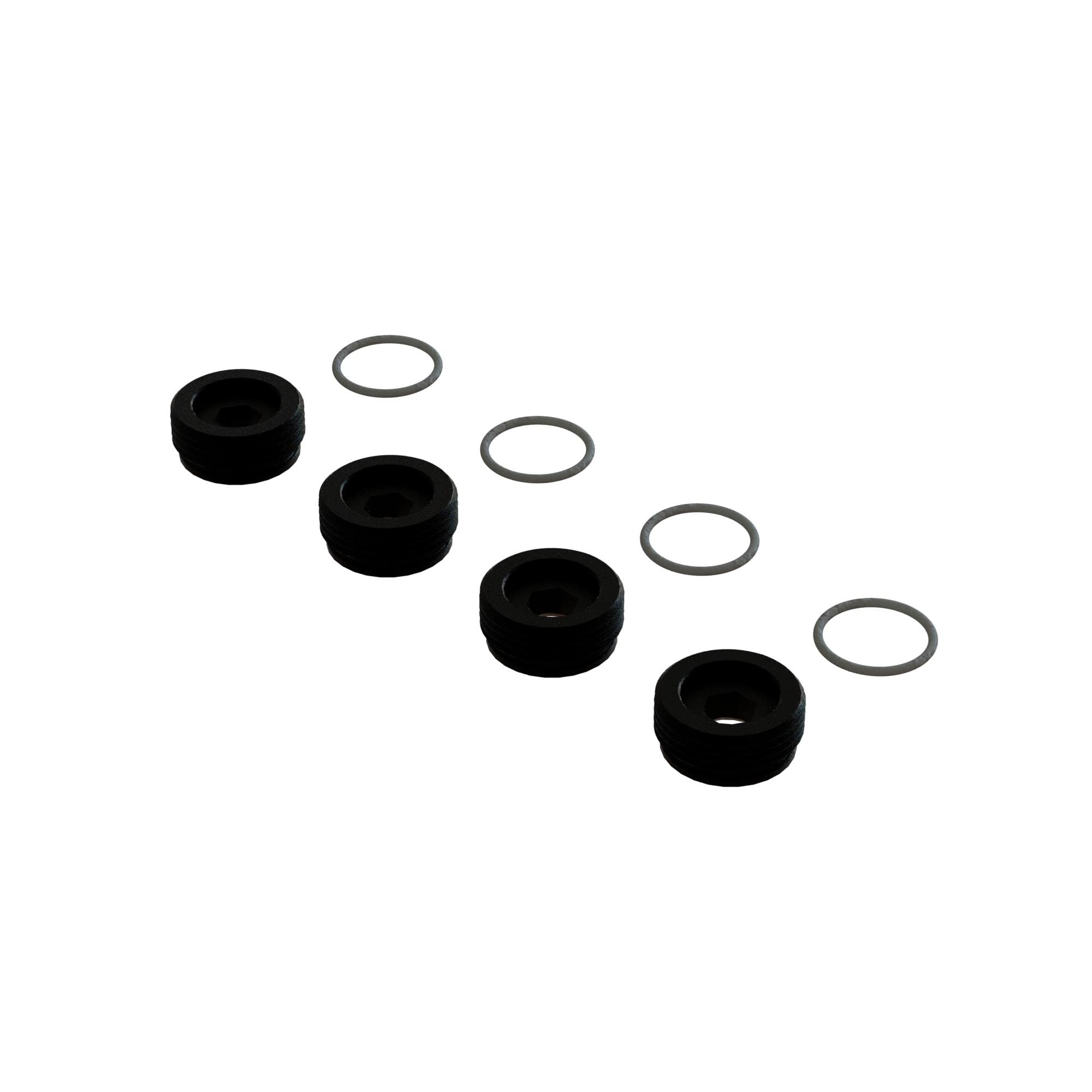 arrma-kraton-radmuttern-alu-schwarz-4-st-ck-o-ringe image 1