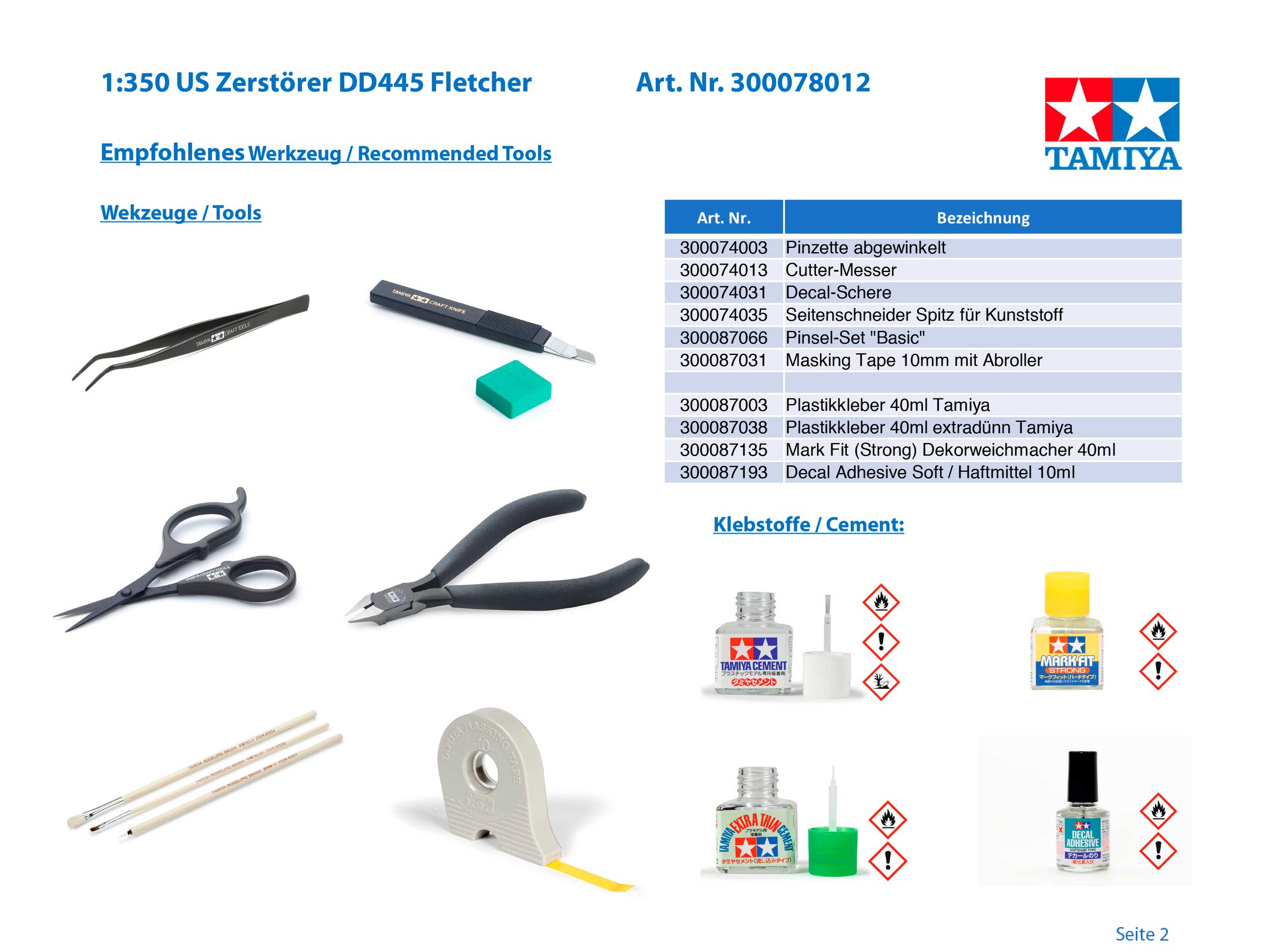 tamiya-78012-us-zerst-rer-fletcher-dd445-bausatz-1-350-schiff image 4