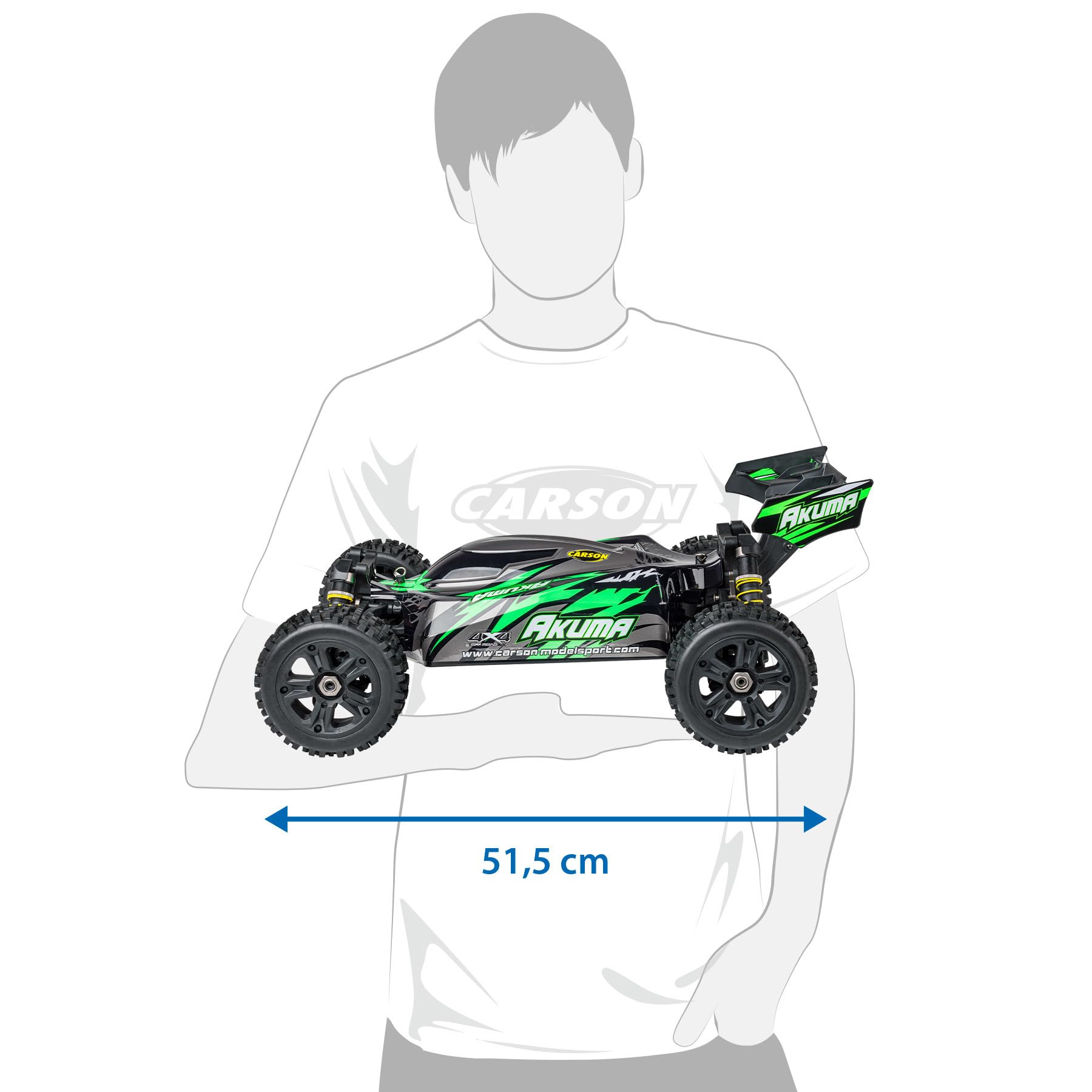 carson-rc-modelle-akuma-buggy-500409082-1-8-gr-n-brushless image 5