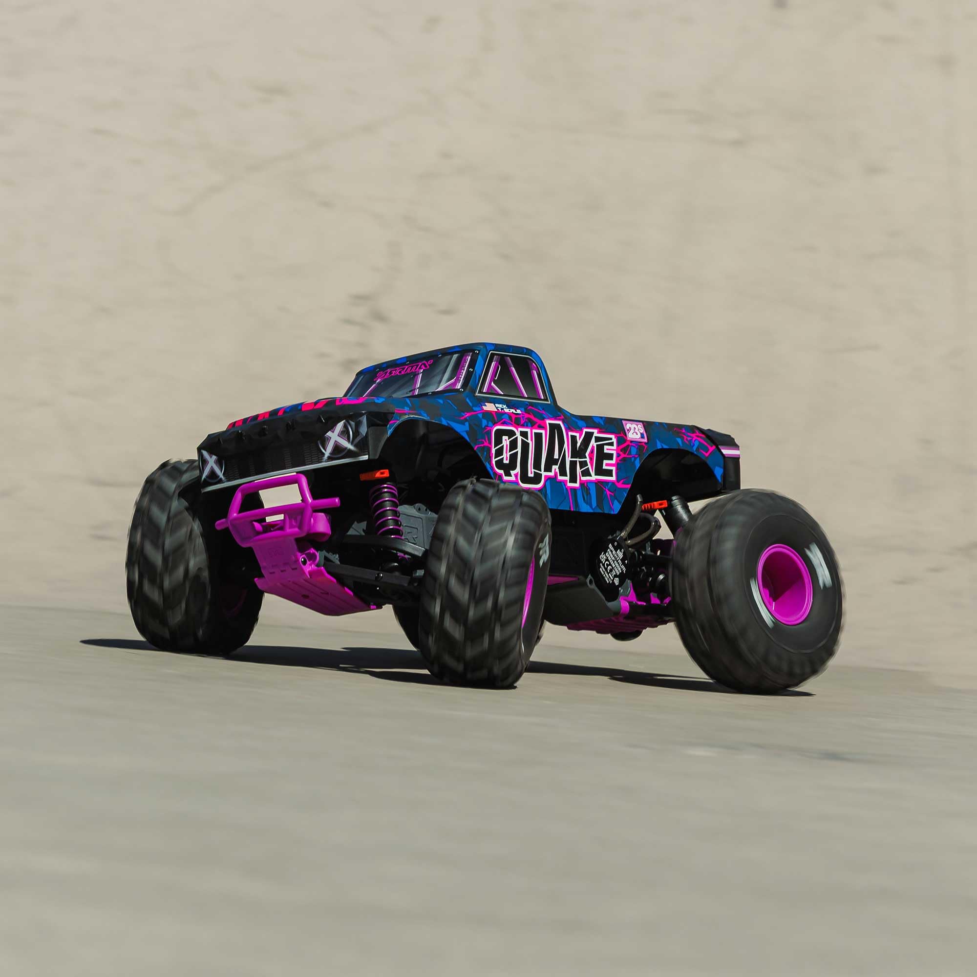 arrma-quake-223s-brushless-monster-truck-1-10-rtr-lila image 6