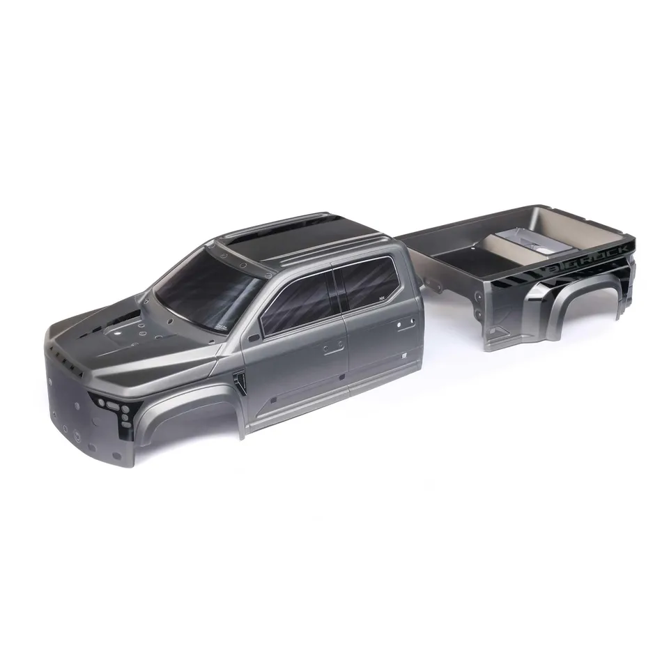arrma-big-rock-6s-blx-karosserie-gunmetal-lackiert image 1