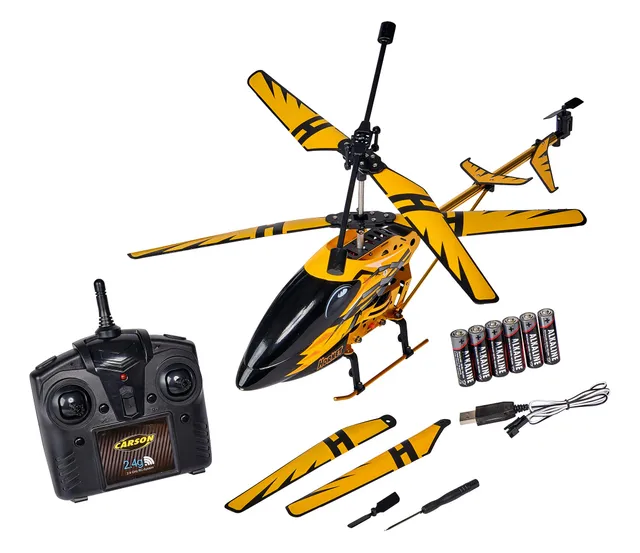 carson-easy-tyrann-hornet-350-rc-helikopter-2-4ghz-rtf-gelb image 1